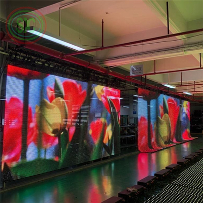 CE RoHS FCC CCC UL Certified LED Video Wall Optimum 600w/m2 dla wymagań klienta