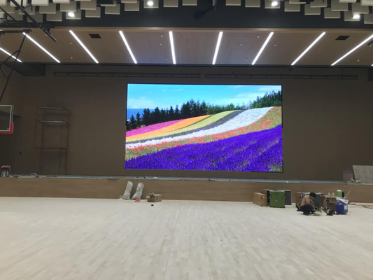 P3 91 Hd Obrazy filmowe Ekran LED Chiny Najlepsza jakość Cena Wewnątrz z małą szafką 500 X 500 Mm Pixel Chip Di