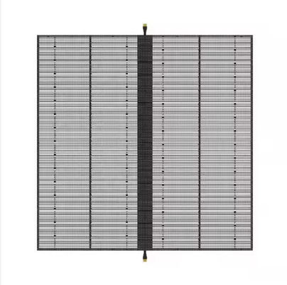 Dobra cena P2.6 Led Transparent Screen Display Grille Full Color Led Ice Screen Wewnętrzny elektroniczny ekran reklamowy Ekran szklany w Internecie