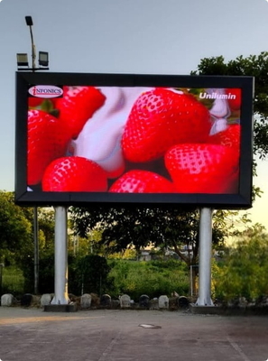 DC5V napięcie robocze Płyty reklamowe LED zewnętrzne kąt widzenia 120° / 60° i trwała konstrukcja dla efektywnej reklamy