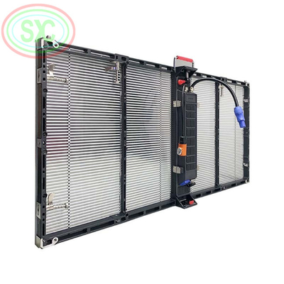 Dostosowywalna przezroczysta ściana wideo LED z typem LED SMD2121 i masą modułu 0,2 kg/PC