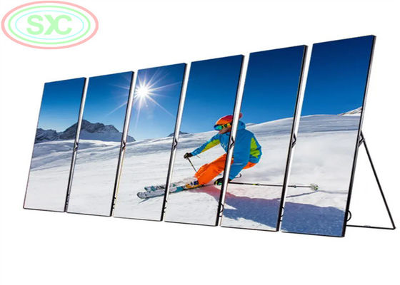 Wskaźnik plakatów LED z gęstością 122880 pikseli w centrach handlowych i salach konferencyjnych