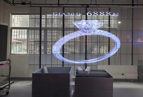 Przezroczysty ekran LED SMD2121 Idealne rozwiązanie dla reklamy zewnętrznej