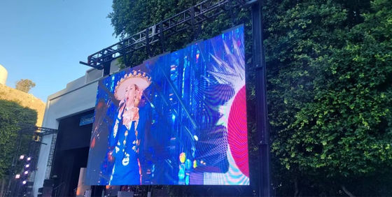 Zewnętrzny, pełnokolorowy wyświetlacz LED P8 do reklam zewnętrznych i wydarzeń o wysokiej rozdzielczości i doskonałej wydajności