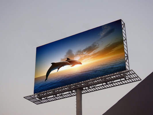 Ekran billboardu LED z diodami SMD2727, zużycie energii i średnie zużycie mocy 860W/m2