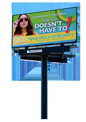 7000 nitów Jasności LED Billboardy System Kontroli Novastar Stopień Ochrony IP65 do Reklam Zewnętrznych