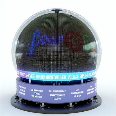 Front Service Round LED Monitor z napięciem DC5V