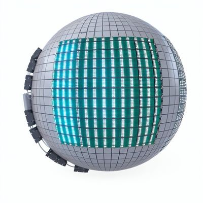 Moduł LED wyświetlacza kulistego o wymiarach 320*160mm z certyfikatem ISO