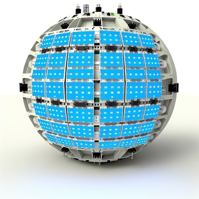 Epistar Led Chip Powered Sphere LED Screen z certyfikatem ISO i wodoodpornością IP43