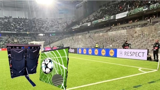 Wyświetlacz LED stadionowy o współczynniku kontrastu 5000:1 z klasą IP65 i wysoką rozdzielczością pikseli 40000 pikseli/mkw.