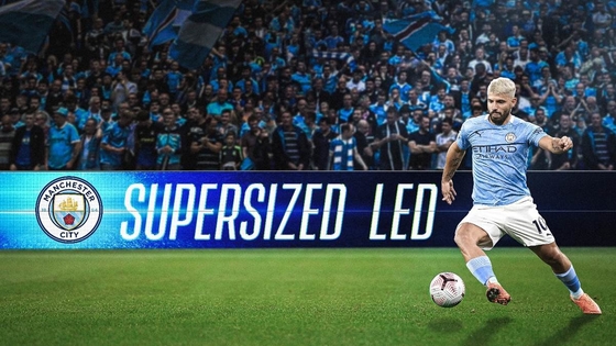 Jasny wyświetlacz LED P10 SMD na stadion, wyprodukowany dla Twoich potrzeb