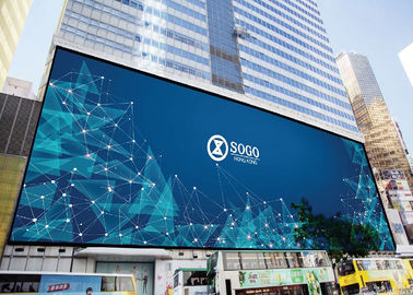 Zewnętrzny wodoodporny ekran aluminiowy 320*160mm P10 Stadium LED Screen Commercial