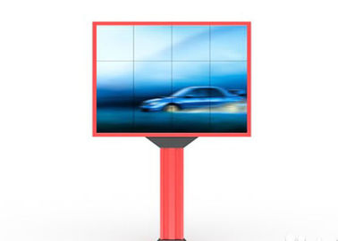 Wysokiej rozdzielczości SMD 3528 Ekran LED reklamowy wodoodporny na zewnątrz P8 1/8 Scan Nova / Linsn System