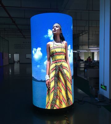 P2.5mm pełnokolorowy sfera LED ekran 360 kąt widzenia