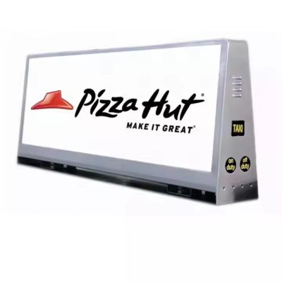 P6 HD Pełnokolorowy Wyświetlacz LED na Dach Samochodu o Wysokiej Jasności, Wodoodporny IP65