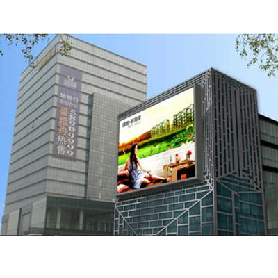 Dobra cena Kolorowa, wodoodporna, stała, zewnętrzna tablica reklamowa LED P10 960x960mm w Internecie