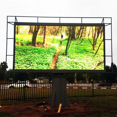 Dobra cena Wyświetlacz LED o wysokiej jasności P10 Panele billboardowe SMD Wodoodporny IP65 Zewnętrzny stały wyświetlacz LED P10 na autostradzie drogowej w Internecie