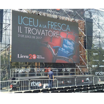 Dobra cena P10 ip65 wodoodporna tylna usługa otwarta szafka p10 zewnętrzny kolorowy wyświetlacz led panel led 320*160mm dla adverti w Internecie