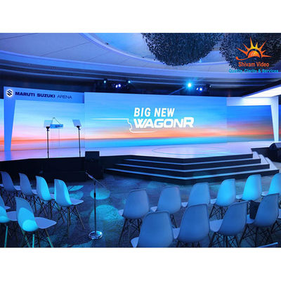 Panel wewnętrzny HD P4 SMD2121 512x512mm odlewanie ciśnieniowe szafka aluminiowa wynajem pełnokolorowy ekran led do wal wideo led