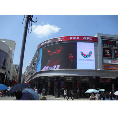 Wyświetlacz Led P8 Zewnętrzna ściana wideo Led P8 960x960mm żelazna szafka Billboard reklamowy o wysokiej jasności Zewnętrzny ekran led