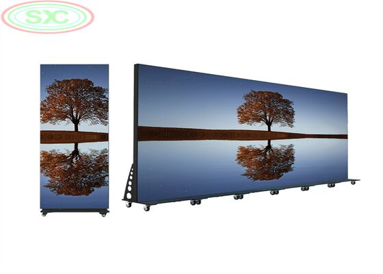 Dobra cena Wewnętrzny wyświetlacz LED RGB ze zdalnym sterowaniem 4G WIFI i smukłą ramą oferujący elastyczną instalację i wysoki wizualny efekt w Internecie