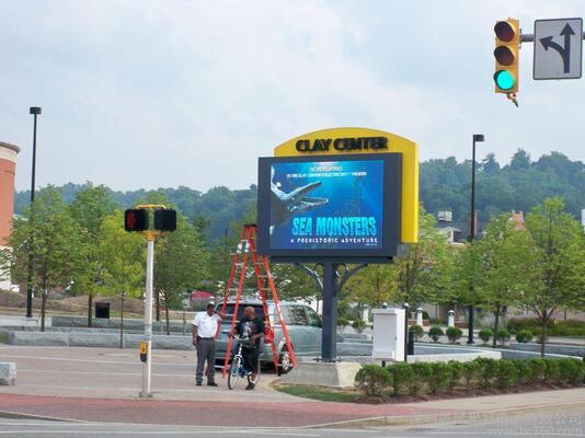 Dobra cena Stały P8 p10 LED Sign Billboard Big Advertising 960x960mm Zewnętrzny pełnokolorowy wyświetlacz LED z jasnością 8000 w Internecie