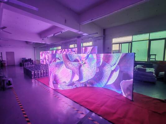 Wewnętrzny pełnokolorowy wyświetlacz LED p2.5 z szafką 640x480mm, częstotliwość odświeżania 3840hz