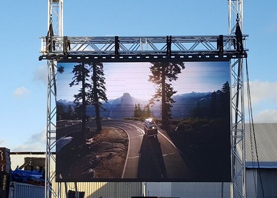 wodoodporna szafka ree open p6 zewnętrzny pełnokolorowy ekran led