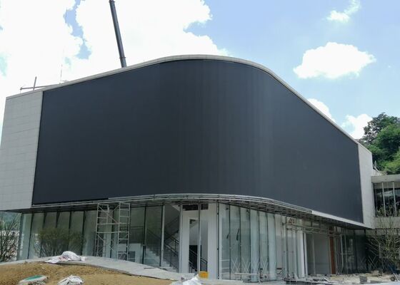 Wodoodporny, stały ekran reklamowy LED do billboardów zewnętrznych 960x960 mm, pełnokolorowy ekran wideo P5