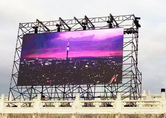 Światło LED P3.91 Ekran LED Wewnętrzny / Zewnętrzny Na ścianie Ekran LED 3840hz