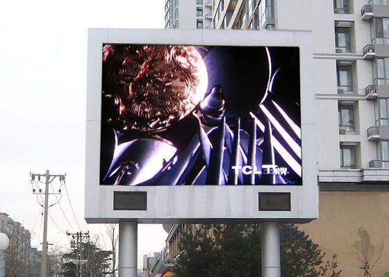 P10 ip65 wodoodporny zewnętrzny pełnokolorowy ekran LED panel LED 8000 jasności billboard