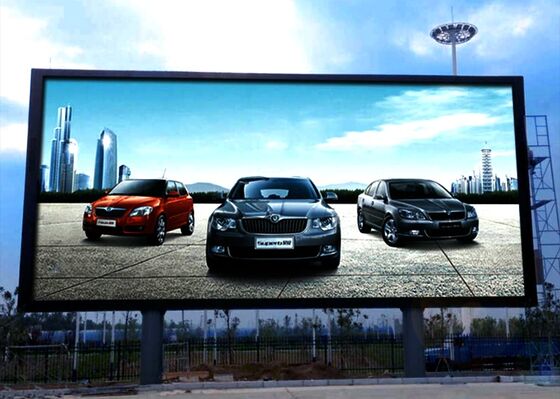 P6 nationstar outdoor wodoodporny wysokiej jakości stały wyświetlacz LED do reklam