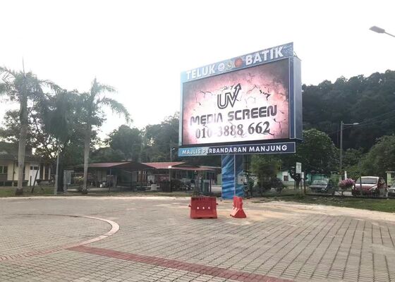 Zewnętrzny p6 192*192mm pełnokolorowa stała instalacja LED wyświetlacz wodoodporny szafa reklamowa LED ekran