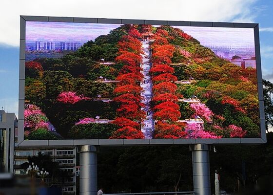 Dobra cena P10 Zewnętrzny pełnokolorowy ekran LED SMD wodoodporny IP68 Stały ekran LED do billboardów reklamowych w Internecie