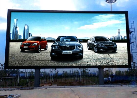P10 Zewnętrzny pełnokolorowy ekran LED SMD wodoodporny IP68 Stały ekran LED do billboardów reklamowych