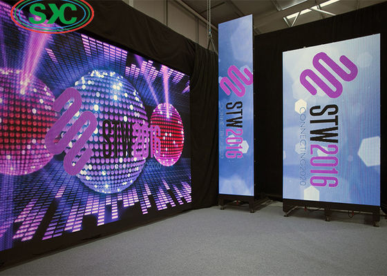 Dobra cena Wypożyczalnia Full Color Indoor 3.91 Ekran wyświetlacza LED do reklam High Definition Lekki w Internecie
