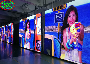 Pełnokolorowy ekran LED z tłem 4.81mm Video Wall HD Duży ekran pełnokolorowy w pomieszczeniach