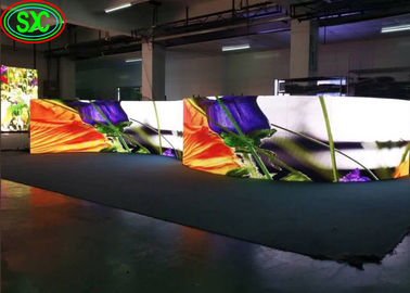 140o/140o kąt widzenia Wnętrze LED Display Board,Video Wall P3.91/P4.81 Wnętrze w pełnym kolorze LED display