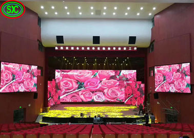 Wnętrze LED Scene Backdrop P4.81 500*500mm Kościół Hotel Konferencja LED ekran sceny backdrop