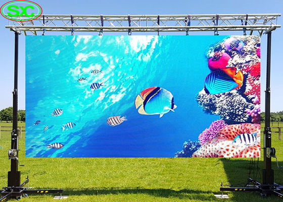 P5 Wypożyczalnia na zewnątrz Ekrany LED na scenę koncertową Duże tło z odlewaną aluminiową obudową