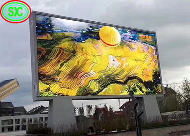 Reklamy Ekran LED P8 Moduł w pełnym kolorze 256*128mm 1/4 Skanowanie zewnętrznego panelu reklamowego LED