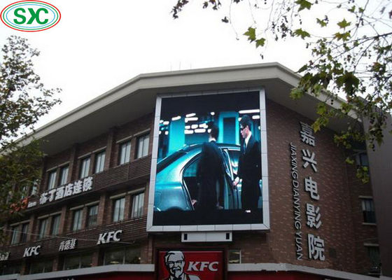 Dobra cena Duży ekran reklamowy LED Full SMD Outdoor P6 6000cd / m2 Jasność w Internecie