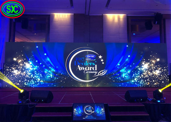 Pełnokolorowy wyświetlacz LED RGB P2mm, wysoka częstotliwość odświeżania ponad 3840Hz, COB