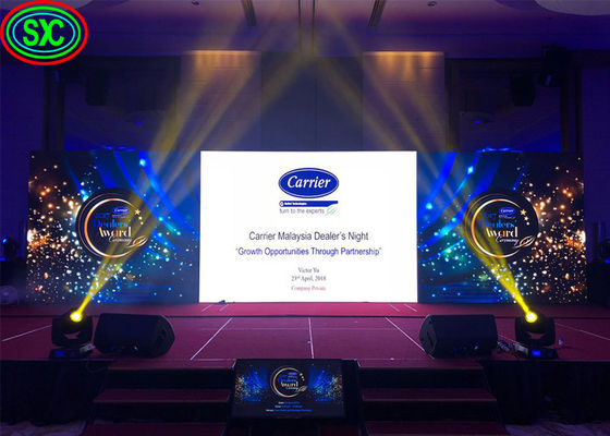 Pełnokolorowy wyświetlacz LED RGB P2mm, wysoka częstotliwość odświeżania ponad 3840Hz, COB