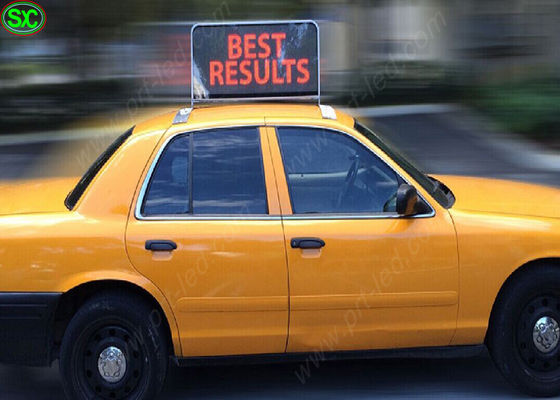 Dobra cena P5 Full Color Car LED Sign Display Wideo dach taxi doprowadził znak do samochodu w Internecie