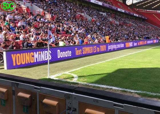 P8 Perimeter Sport Perimeter Stadium Wideo zewnętrzne Led Wyświetlacz oszczędzanie energii