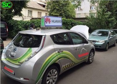 Ekran samochodu taksówkowego wodoodporny P4 pełnokolorowy Chip Epistar 3 lata gwarancji