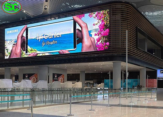 P16 tablica wyświetlacza cyfrowego LED o wysokiej jasności z pilotem LED kontrolera Nova