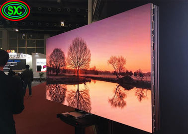 Pixel Pitch 2,5 mm Wewnętrzny wyświetlacz LED 1080p Aluminium