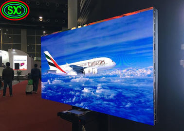Pixel Pitch 2,5 mm Wewnętrzny wyświetlacz LED 1080p Aluminium